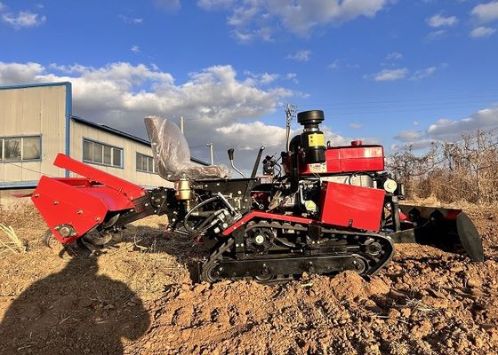 Multifunctionele Micro Cultivator 25HP Rotary Tiller Tractor Compact Tractor Trencher
