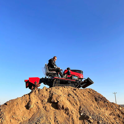 Paddy Land Mini Crawler Tractor, Mini Rubber Track Crawler Tractor te koop
