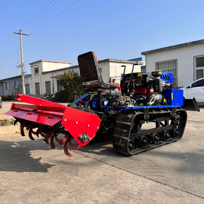 2024 Made in China Farm Machine Zelfproductie Voor Droge Boerderij Land Mini Crawler Tractor