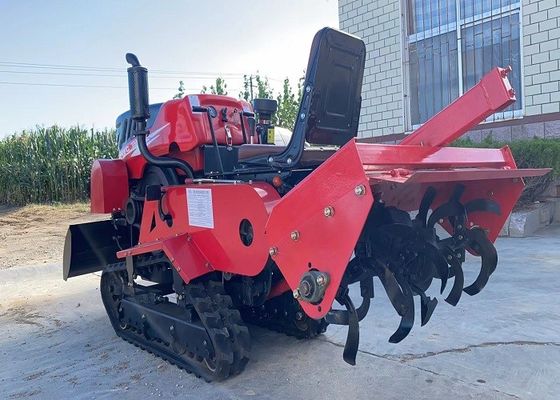 35 pk Rijden op een draaibank tractor Paddy Land Crawler Track tractoren
