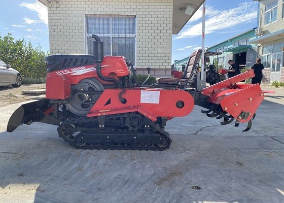 35 pk Rijden op een draaibank tractor Paddy Land Crawler Track tractoren