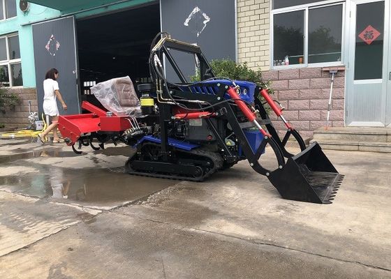 Landbouw rubber track crawler tractor / 35 pk compact tractor