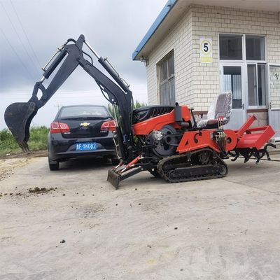 Kleine paardenkracht Crawler tractor met dieselmotor Duurzaam en productief Mini Farm Tractor Crawler