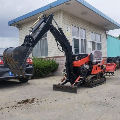 Mini-Crawler Tractors Mini 4x4 Crawler Tractor25/30/35HP Crawler Tractor Met Front End Loader