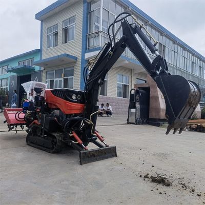 Multifunktioneel trekker met 25 pk en 35 pk met bulldozer