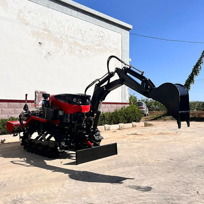 Kleine paardenkracht Crawler tractor met dieselmotor Duurzaam en productief Mini Farm Tractor Crawler