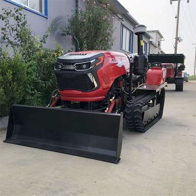 Dieselmotor Crawler Mini Tractor Landbouwuitrusting Pto China Crawler Tractor
