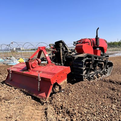Multifunktioneel compact kruiptractor landbouwapparatuur met laadmachine en boormachine