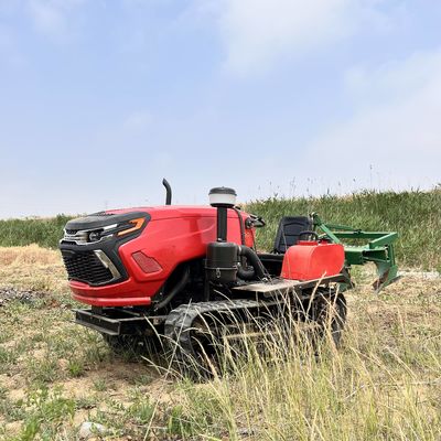 Mini 50 pk kruiptractor Landbouwuitrusting met voorlader / bagger