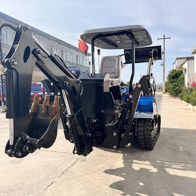 50 pk Bulldozer Cultivator Rotary Mini Crawler Constructieapparatuur