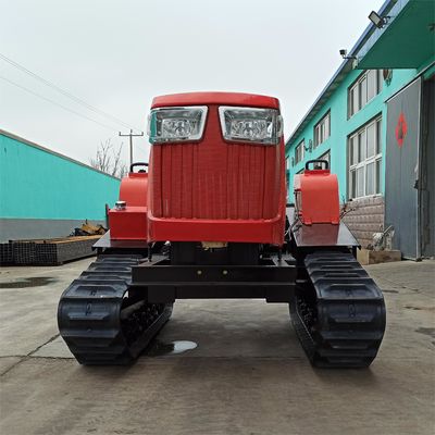 Volledig automatische Mini Crawler Tractor 80HP Rotary Mini Cultivator