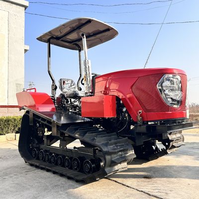 Kleine 80 pk kruiptractor Landbouwuitrusting Volledig automatische compacte tractor