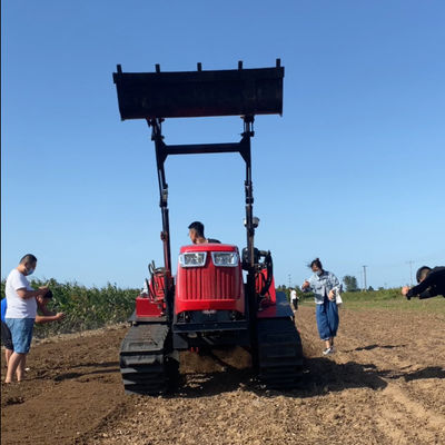 Amfibische 80 pk tractor, gekweekte landkruiper tractor