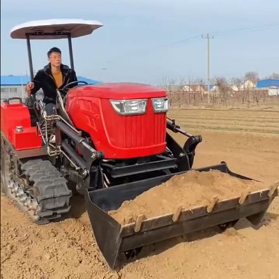 Amfibische 80 pk tractor, gekweekte landkruiper tractor