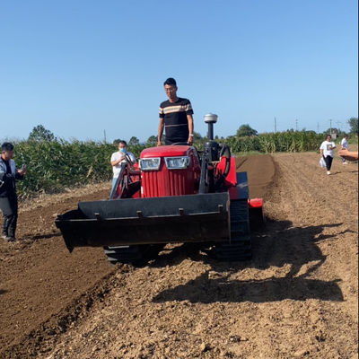 Amfibische 80 pk tractor, gekweekte landkruiper tractor