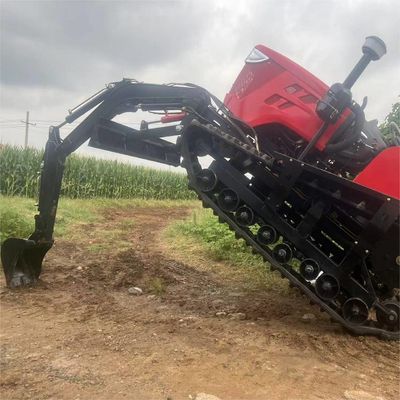 Kleine boerderij Cultivator Rotary Tiller Landbouw Mini Crawler Tractor Voor de boerderij