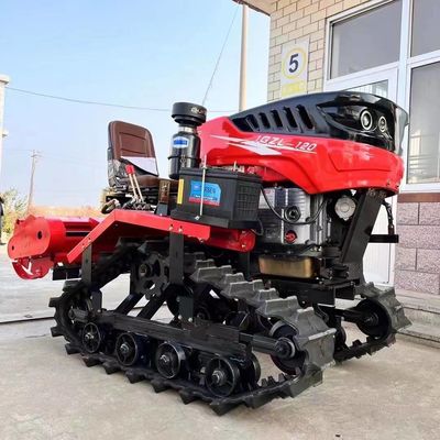 CE Farm Walking Tractor Equipment 25HP Met Rotary Tillage Machine