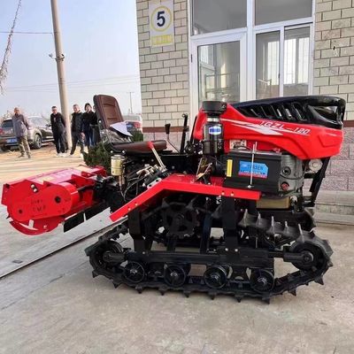 CE Farm Walking Tractor Equipment 25HP Met Rotary Tillage Machine