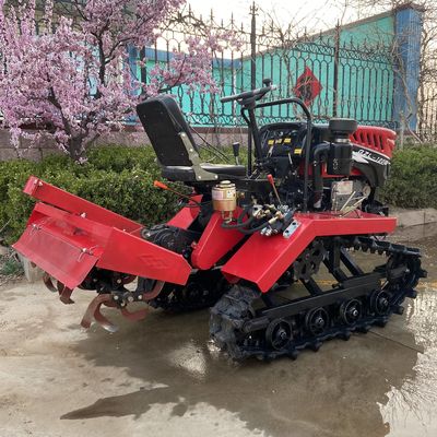 CE Farm Walking Tractor Equipment 25HP Met Rotary Tillage Machine