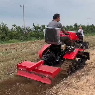 Kleine landbouw landbouwtractor met zitplaats / tractortoebehoren / werktuigen