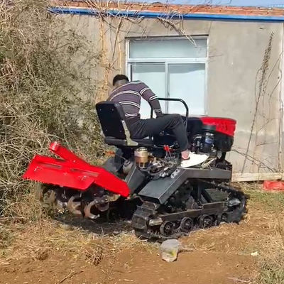 Gemakkelijk te bedienen 25 pk kleine boerderij kruiper tractor landbouwmachines CE-gecertificeerd