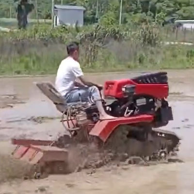 Multipurpose 25 pk paddy field crawler tractor / landbouw kleine tractoren