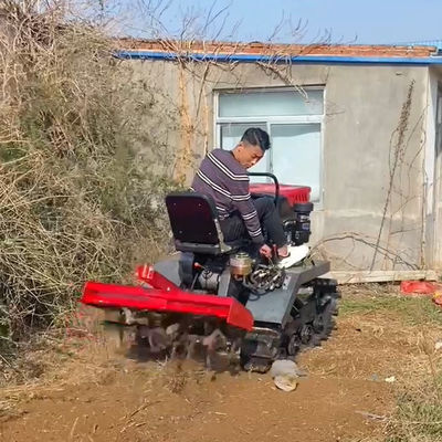 Gemakkelijk te bedienen 25 pk kleine boerderij kruiper tractor landbouwmachines CE-gecertificeerd