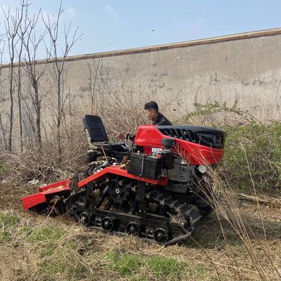 Multipurpose 25 pk paddy field crawler tractor / landbouw kleine tractoren