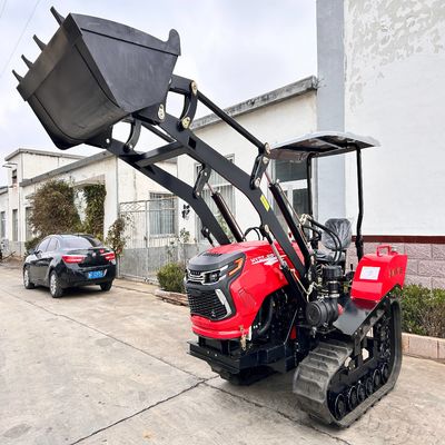 Multifunktioneel landbouwmini-dieseltractor met gratis accessoires