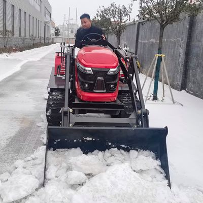 Home 50HP Paddy Field Crawler Tractor Cultivators voor de landbouw