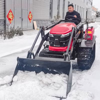 Home 50HP Paddy Field Crawler Tractor Cultivators voor de landbouw