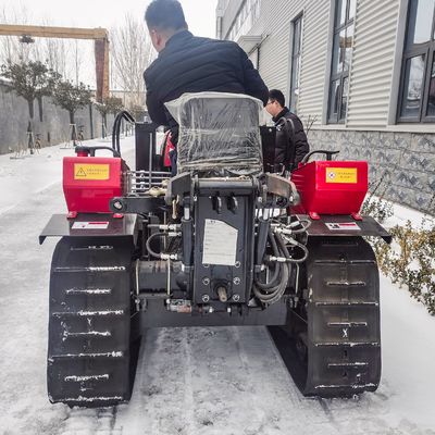 Rubber Track Farm Rice Paddy Tractor Landbouw 50 pk Crawler Tractor