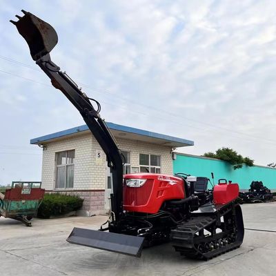 Multifunktioneel Diesel 120 pk kruiptractor Landbouwmini-tractor