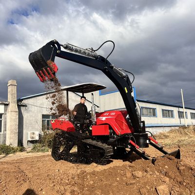 Landbouw Kleine tractoren Multifunktioneel landbouwcrawlertractor