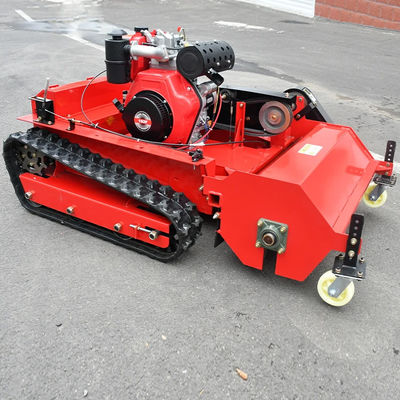 1200 mm afstandsbediening hellingsmaaier tractor, tuinveld flail grasmaaier