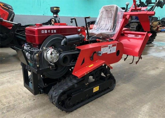 25 pk Mini Paddy Crawler Constructieapparatuur Power Tiller Wandelende tractor Met dieselmotor