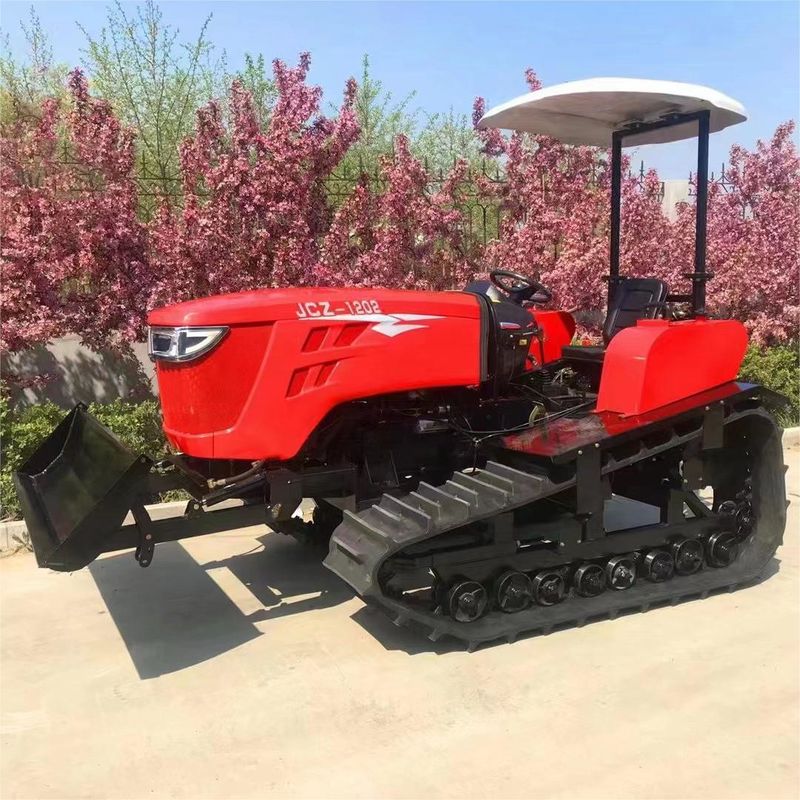 Dieselmotor 120 pk Kleine vierwielaandrijving Tuintractor met draaisteller