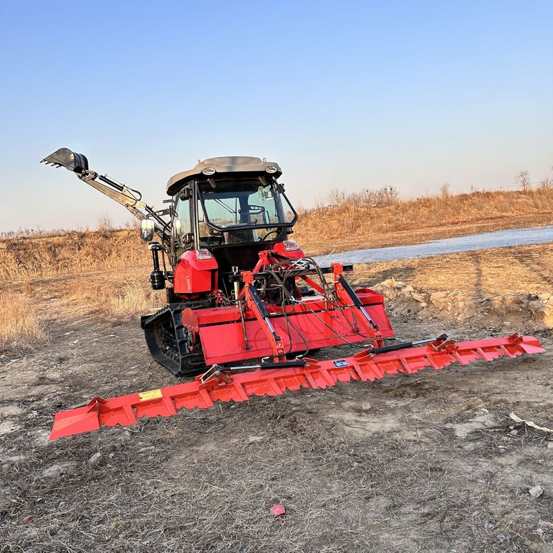 Multipurpose 120HP Crawler Tractor Cultivator Rubber Track Crawler Tractor te koop